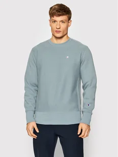 Champion Bluza Reverse Weave C Logo 216495 Zielony Regular Fit - Bluzy sportowe męskie - miniaturka - grafika 1