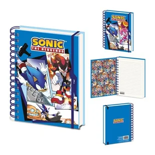 Sonic The Hedgehog Comic Strip Jump Out - notes A5 - Zeszyty szkolne - miniaturka - grafika 1