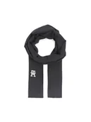Apaszki i szaliki damskie - Tommy Hilfiger Szal Th Femmine Scarf AW0AW14927 Granatowy - miniaturka - grafika 1