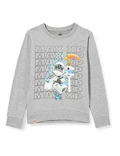 LEGO Bluza chłopięca Mwb Ninjago, 921 szary melanż, 98 cm - Bluzy dla chłopców - miniaturka - grafika 1
