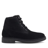 Botki męskie - Trzewiki Gino Rossi FERYD-24 MI08 Czarny - miniaturka - grafika 1