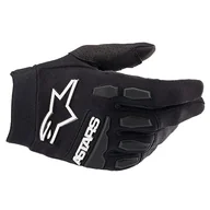 Rękawice motocyklowe - Alpinestars Full Bore rękawice motocyklowe dla młodzieży czarne XXS - miniaturka - grafika 1
