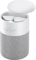 Głośniki przenośne - Głośnik T&G B20 ze słuchawkami biały - miniaturka - grafika 1