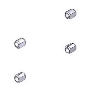 Came Uchwyty szyby PSSLN40 (4 szt.) - Akcesoria do bram - miniaturka - grafika 1