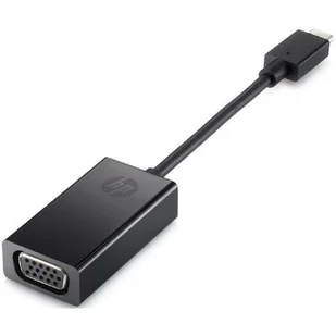 HP Adapter USB USB-C VGA Czarny P7Z54AAABB (P7Z54AA#ABB) - Adaptery i przejściówki - miniaturka - grafika 2