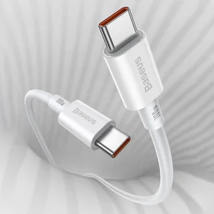 Baseus Superior kabel przewód USB Typ C - USB Typ C szybkie ładowanie Quick Charge / Power Delivery / FCP 100W 5A 20V 1m czarny (CATYS-B01) - Kable USB - miniaturka - grafika 12