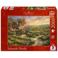 Układanki dla dzieci - Schmidt Spiele 59629 Thomas Kinkade puzzle do gier w winnicach, 2000 puzzli, kolorowe - miniaturka - grafika 1