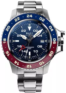 Zegarek Zegarek Ball DG2018C-S9C-BE Engineer Hydrocarbon AeroGMT II - Zegarki męskie - miniaturka - grafika 1