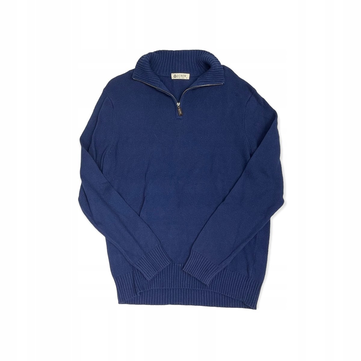 Elegancki granatowy sweter męski J. CREW L