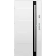 Drzwi zewnętrzne - Drzwi zewnętrzne Magma białe 90 cm lewe Splendoor - miniaturka - grafika 1