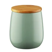 Pojemniki łazienkowe - Pojemnik na płatki kosmetyczne BEVERLY miętowy - miniaturka - grafika 1