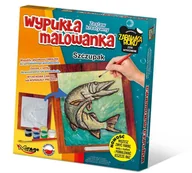 Zabawki kreatywne - Wypukła Malowanka Ryba Szczupak - miniaturka - grafika 1