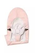 Leżaczki i huśtawki - BABYBJORN Poszycie do leżaczka Balance Soft Light szaro-różowy Cotton/Jersey 7317689022982 - miniaturka - grafika 1