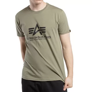 Koszulki sportowe męskie - Alpha Industries Basic T-Shirt > 10050111 - grafika 1