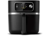 AGD OUTLET - OUTLET Frytownica niskotłuszczowa PHILIPS Airfryer Ovi Smart 2.0 HD9880/90 8.3L z aplikacją i termometrem Czarny - miniaturka - grafika 1