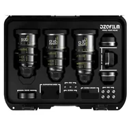 Dekielki do obiektywów - DZOFILM Cine Lens Pictor Zoom 3-Lens Kit (12-25/50-125/20-55 T2.8) Black - miniaturka - grafika 1