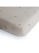 Prześcieradła dla dzieci - mushie Prześcieradło w kolorze beżowym na gumce - 100 x 40 cm - miniaturka - grafika 1