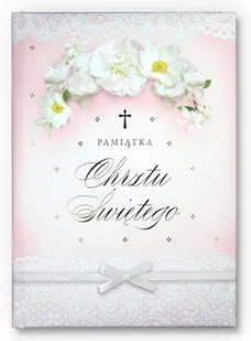 Książeczka chrzest dziewczynka ISBN 51-8 Nowa - Pamiątka Chrztu Świętego - miniaturka - grafika 2