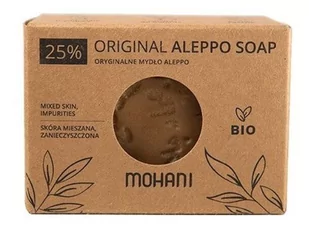 Mohani Mydło Aleppo BIO oliwkowo-laurowe 25% 5902802720979 - Mydła - miniaturka - grafika 1