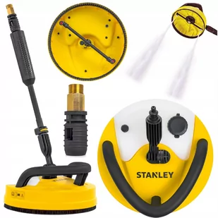 Stanley Szczotka Patio Cleaner DeLuxe 3084342 + lanca z adapterem - Akcesoria do myjek - miniaturka - grafika 1