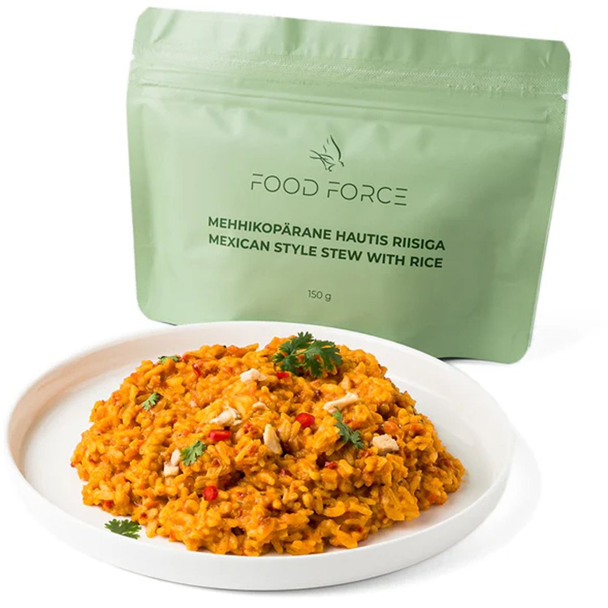 Danie liofilizowane Food Force Gulasz w stylu meksykańskim w ryżem 150g