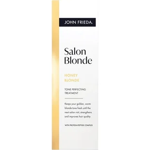 John Frieda Salon Blonde Tonująca Kuracja do włosów Miodowy - Olejki do ciała i włosów - miniaturka - grafika 1