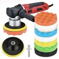 Akcesoria do mycia samochodu - Zestaw Gąbek Polerskich Pady Na Wiertarke 80MM - miniaturka - grafika 1