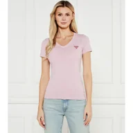 Koszulki i topy damskie - GUESS T-shirt Slim Fit - miniaturka - grafika 1