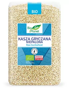 Bio Planet seria NIEBIESKA (ryże, kasze, ziarna) KASZA GRYCZANA NIEPALONA BEZGLUTENOWA BIO 2 kg - 5903900368155 - Kasza - miniaturka - grafika 1