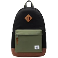 Plecaki - Herschel Heritage Backpack 11383-06427, Czarne Plecak, pojemność: 24 L - miniaturka - grafika 1