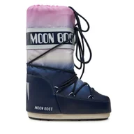 Śniegowce damskie - Śniegowce Moon Boot Mb Icon Moonrise 80D1402920 Granatowy - miniaturka - grafika 1