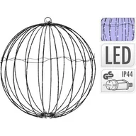 Oświetlenie świąteczne - Kula 40 cm 240 LED biała - miniaturka - grafika 1