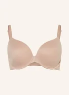 Biustonosze - Calvin Klein Biustonosz Z Fiszbinami Perfectly Fit beige - miniaturka - grafika 1