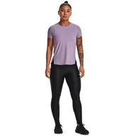 Spodnie sportowe damskie - Damskie Spodnie UNDER ARMOUR UA ISO-CHILL RUN ANKLE TIGHT 1374950-001 – Czarny - miniaturka - grafika 1
