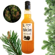 Syropy i koncentraty owocowe - Syrop z Pędów Sosny 500ml – Naturalny Smak Podhala! - miniaturka - grafika 1