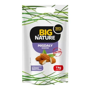 Migdały 1 kg - Big Nature - Zdrowa żywność - miniaturka - grafika 1