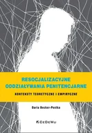 Psychologia - Resocjalizacyjne oddziaływania penitencjarne - Daria Becker-pestka - miniaturka - grafika 1