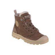Buty trekkingowe damskie - Buty sportowe Sneakersy damskie, Palladium Pampa Hi Zip WL - miniaturka - grafika 1