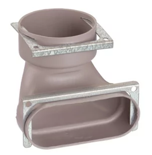 Zehnder Przejście z 90 na kanał płaski flat51 z kolanem 90° - Akcesoria do wentylacji i klimatyzacji - miniaturka - grafika 1