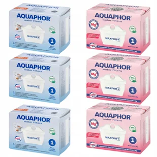 Wkład do dzbanka aquaphor maxfor+ maxfor+ Mg 3+3 - Wkłady filtrujące - miniaturka - grafika 1