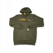 Bluzy męskie - Wciągana bluza męska z kapturem Carhartt S - miniaturka - grafika 1