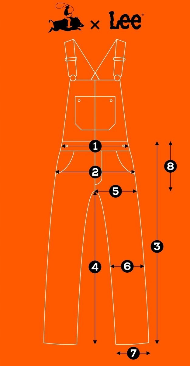 Lee SLOUCHY BIB Fuller Springs ogrodniczki spodnie jeansowe męskie S