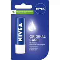 Balsamy do ust - Nivea Pomadka Ochronna Original Care 4,8 G - miniaturka - grafika 1