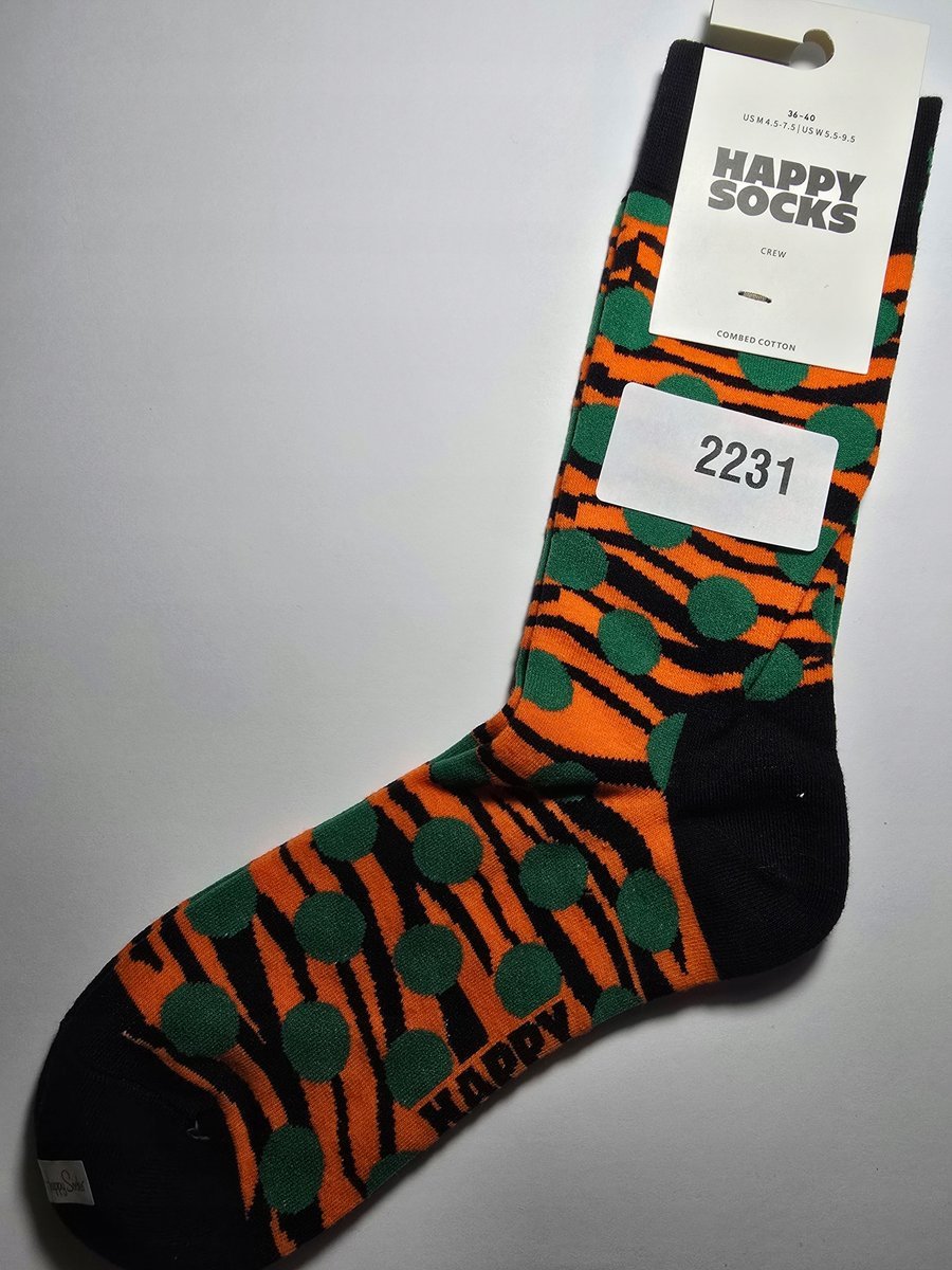 Kolorowe skarpety Happy Socks unisex rozmiar 36-40 (2231)