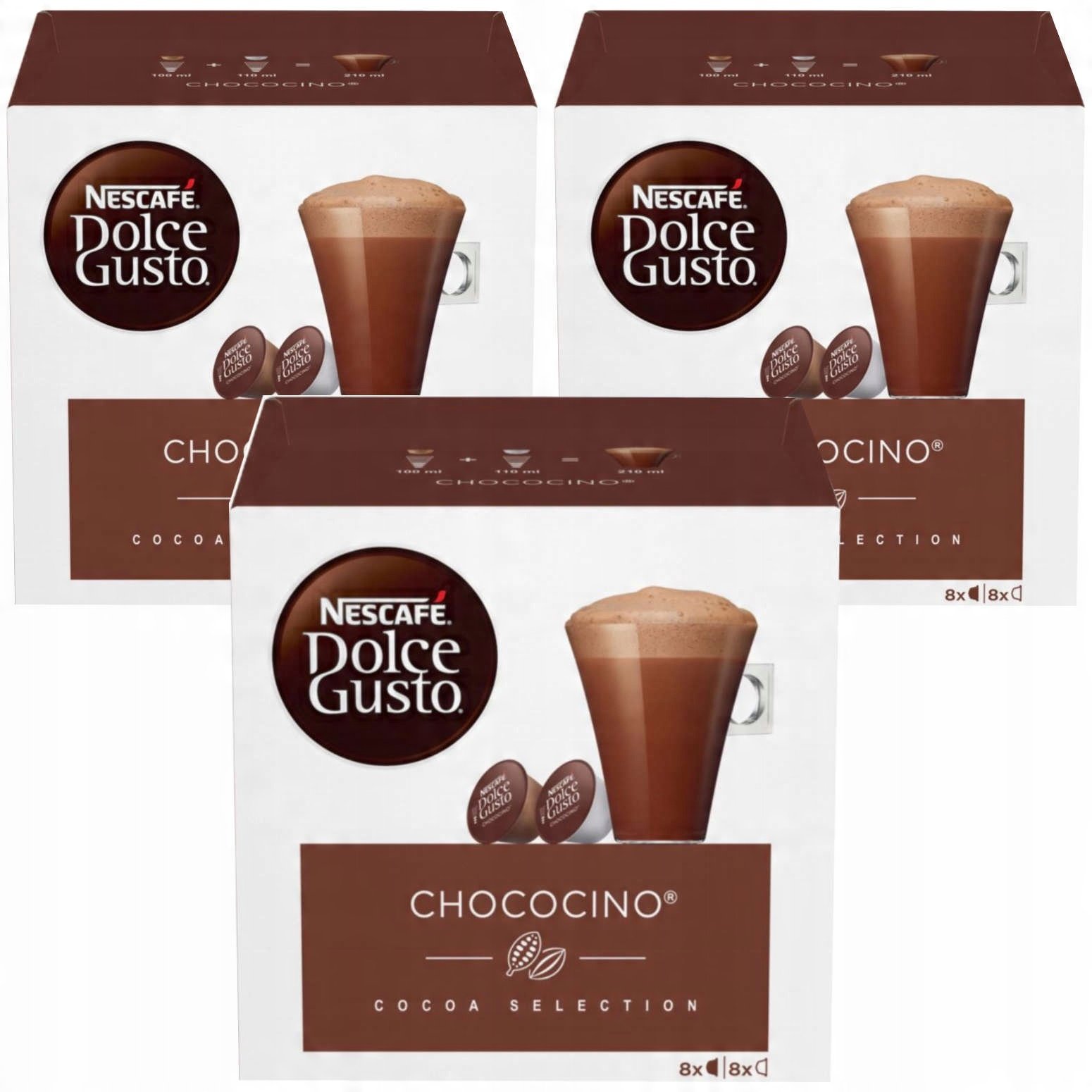 Kapsułki Nescafe Dolce Gusto Chococino 3x16szt
