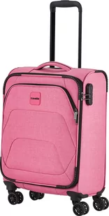 Walizka kabinowa Travelite Adria 55 cm - różowa - Walizki - miniaturka - grafika 1