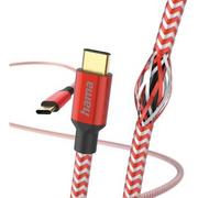 Kable USB - Kabel USB Typ-C - USB Typ-C HAMA 1.5 m Czerwony - miniaturka - grafika 1
