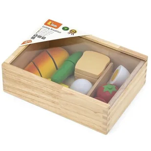 VIGA 44541 Zestwa do krojenia - Śniadanie 3658 - Zabawki AGD - miniaturka - grafika 1
