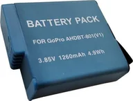 Akumulatory do aparatów dedykowane - Akumulator Extra Digital GOPRO AHDBT-801 baterija, 1220mAh - miniaturka - grafika 1