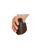 Myszki - Bakker Elkhuizen Evoluent Standard Right, mouse black / silver - miniaturka - grafika 1